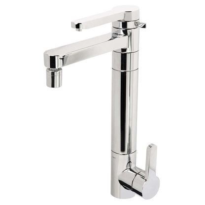 Monocomando para cozinha com filtro Twin cromado Deca