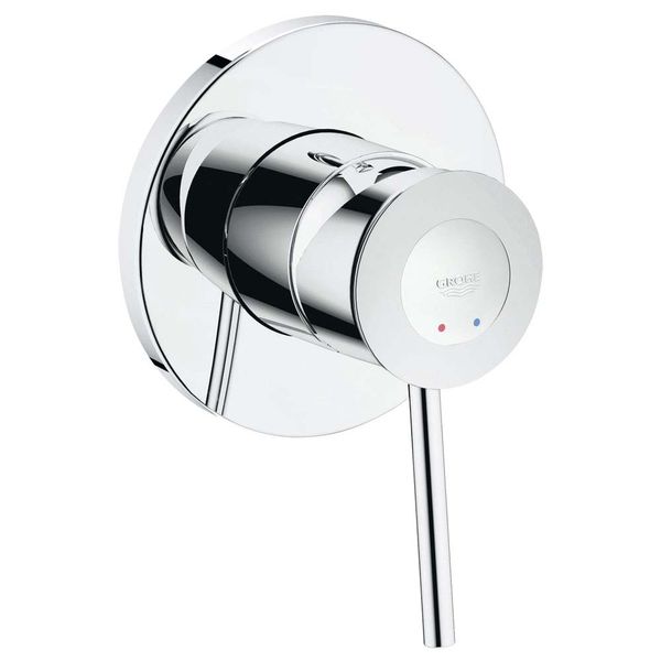 Monocomando para chuveiro BauClassic cromado Grohe