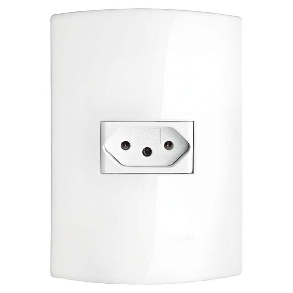 Tomada 10A com placa Lumen Schneider