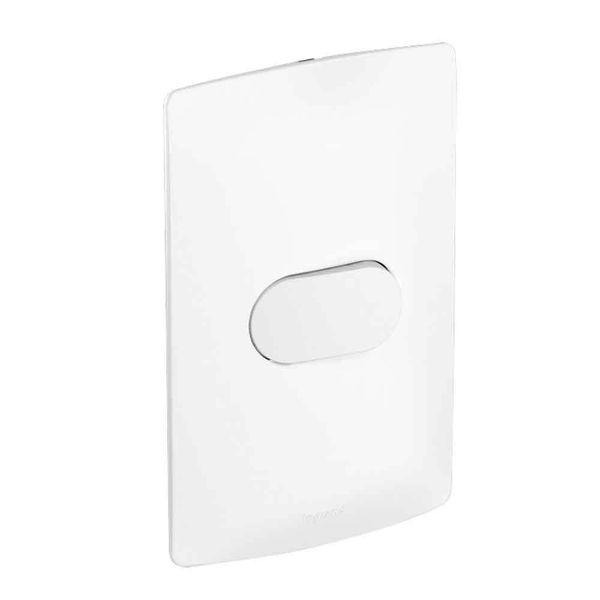 Interruptor 4x2 simples 10A branco Nereya Pial