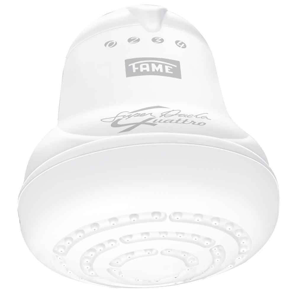 Encontre o modelo ideal de chuveiro para a sua casa 13 Chuveiro eletrico Super Quattro 220V 6800W branco Fame