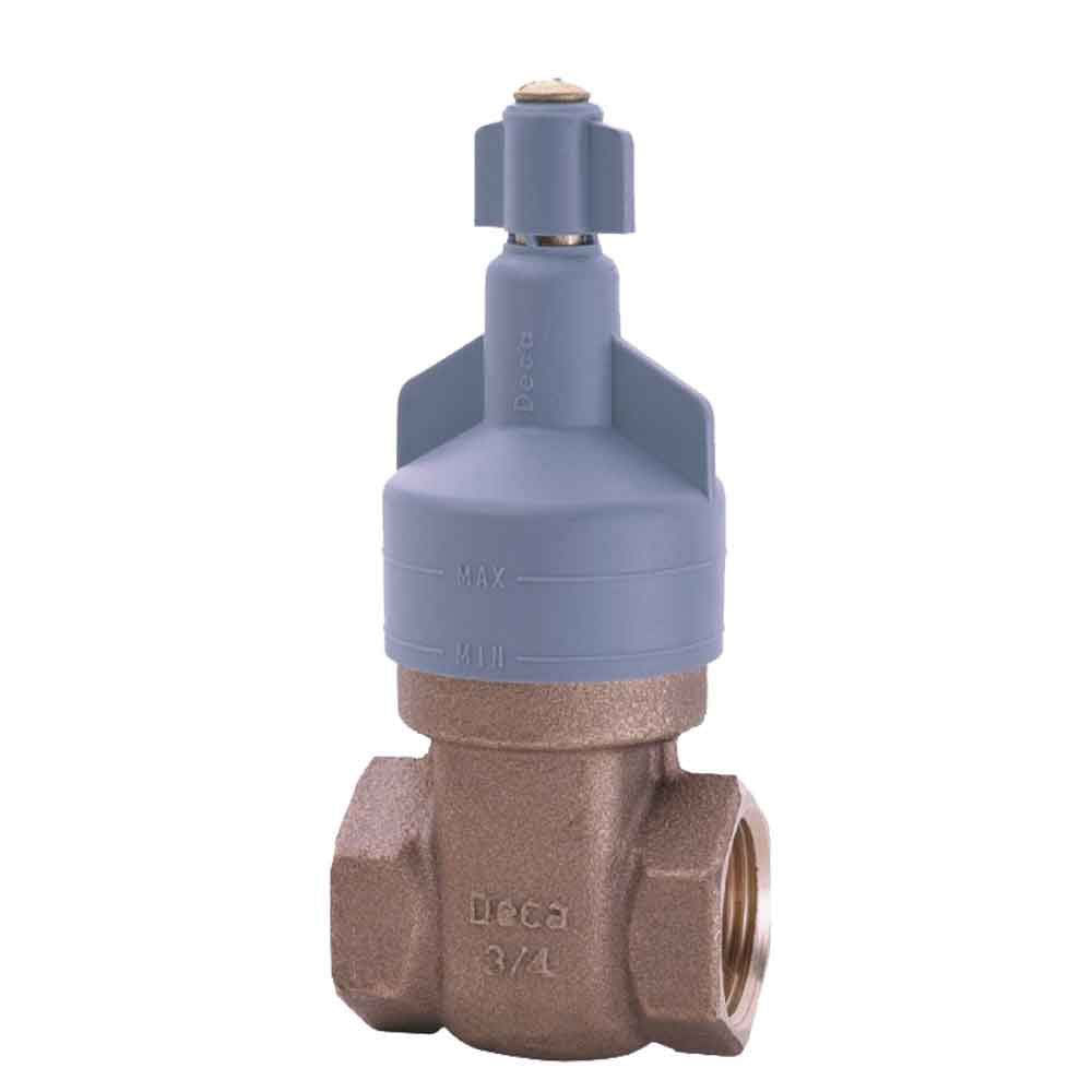 Base para registro de gaveta 1/2" bronze bruto Deca (7894200033080)