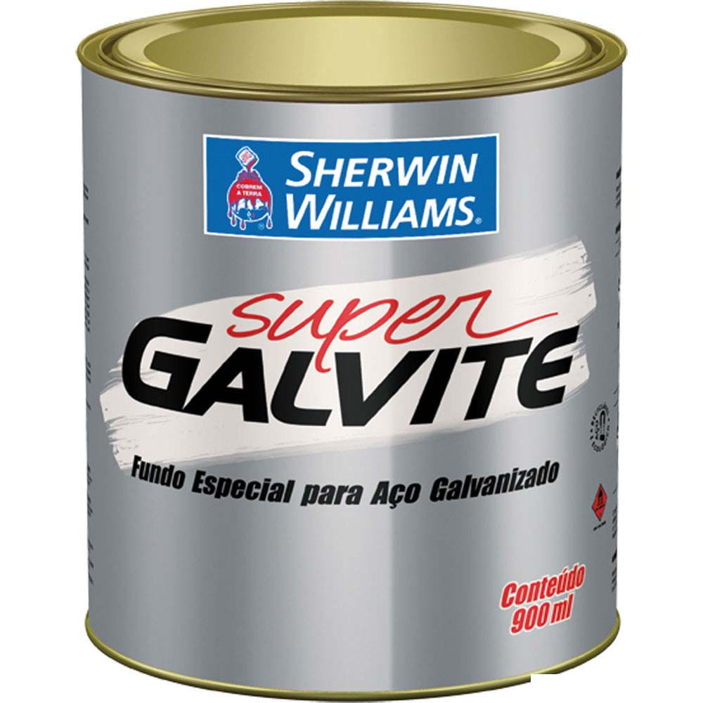 Entenda se o melhor para a sua obra é usar selador ou fundo preparador 7 Fundo preparador Super Galvite 900 ml branco Sherwin Williams