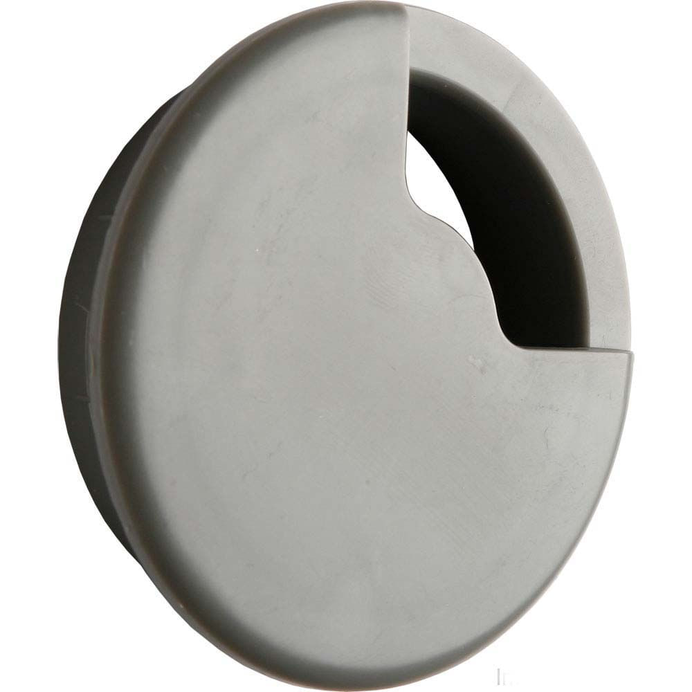 Entenda para que serve o passa fio e como utilizá-lo corretamente 5 Passa fio para moveis 60mm cinza