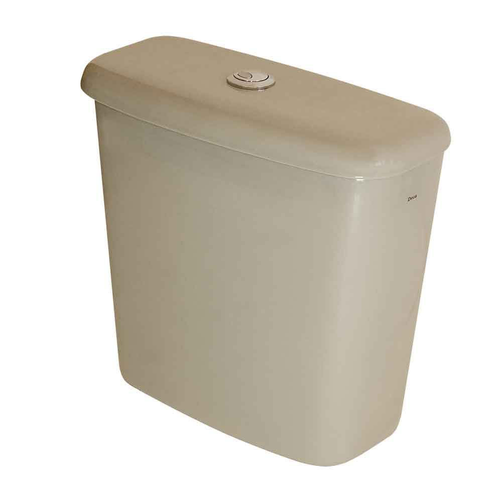 Caixa acoplada ou válvula de descarga: qual opção é melhor? 9 Caixa acoplada para bacia 3 6 litros Targa Ravena Aspen e Izy com mecanismo dual flux cinza Deca