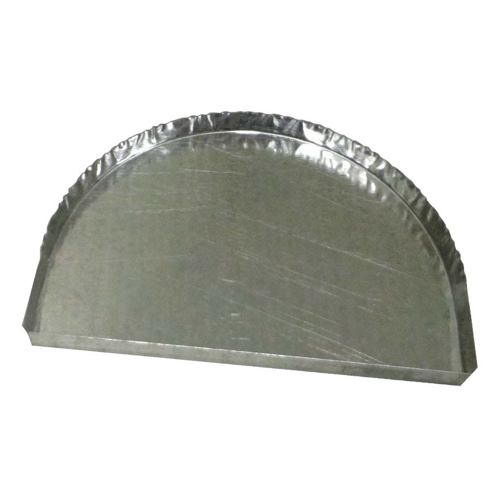 Guia de obra: o que é e como fazer telhado com platibanda 12 Cabeceira para calha galvanizada 28 platibanda Calhaforte