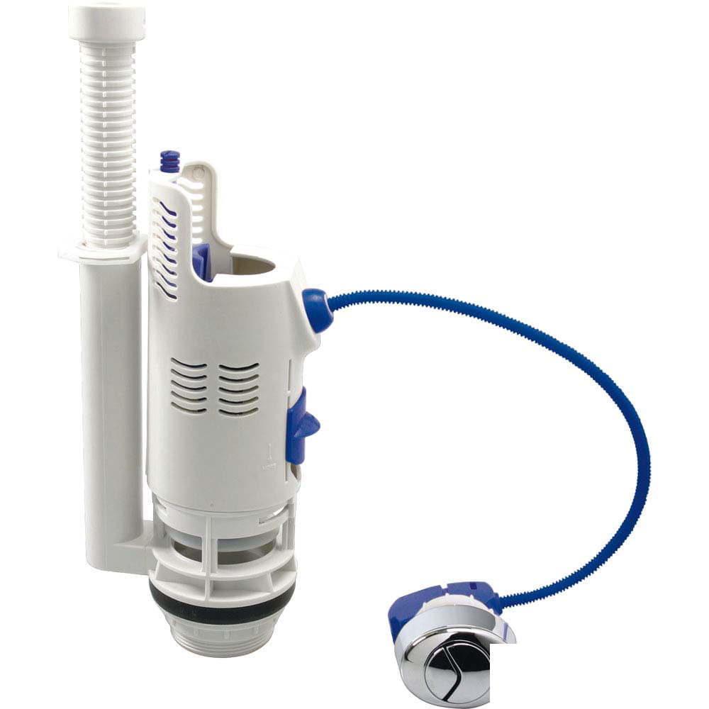 Conversor para caixa acoplada com saída Dual Flush 9555 branco Censi (7898128473089)