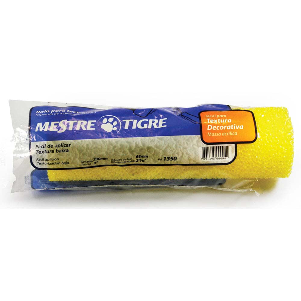 O que é marmorato e como aplicá-lo nos projetos? 3 Rolo de textura baixa 1350 23 Tigre