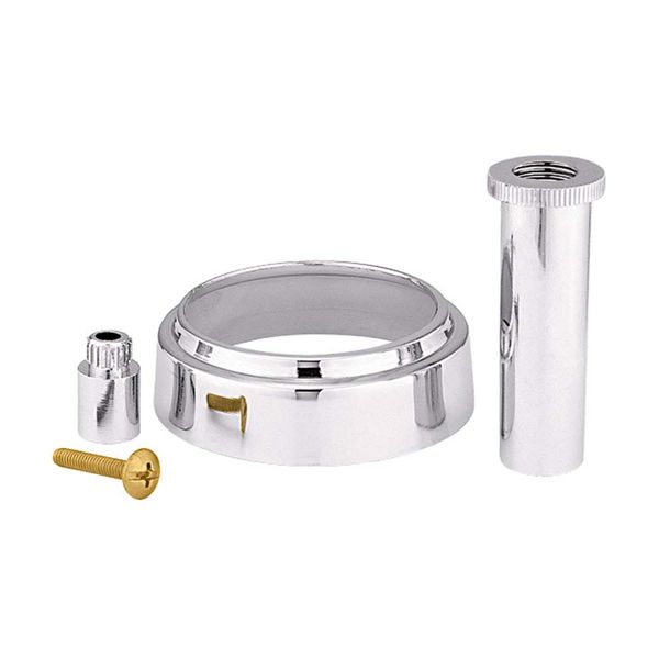 Kit salva registro 3/4" 2cm cromado Forusi