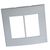 Placa 4x4 6 postos branca Lunare Prime Schneider