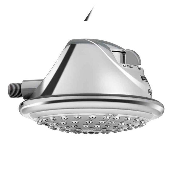 Chuveiro elétrico Hiper Ducha Clássica 220V cromado Cardal