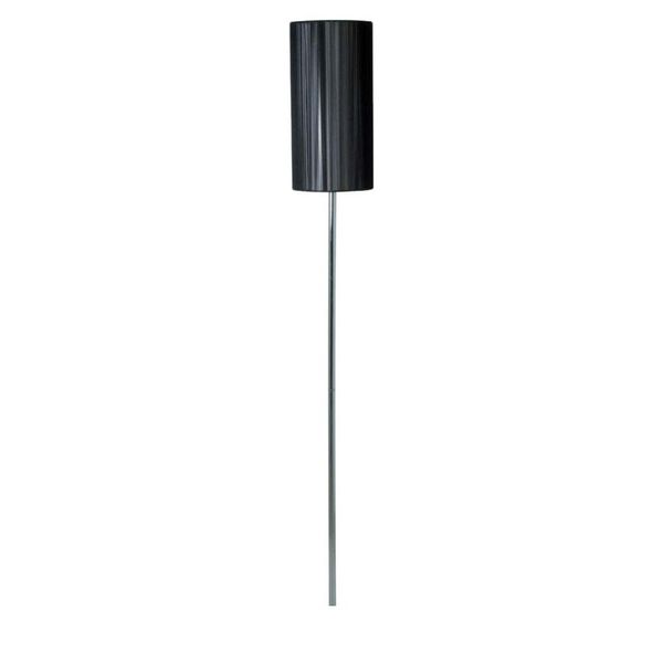 Luminária de coluna Master Linea 60W preta Startec