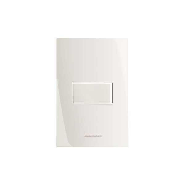 Interruptor 4x2 bipolar 25A com placa branco Inova Alumbra