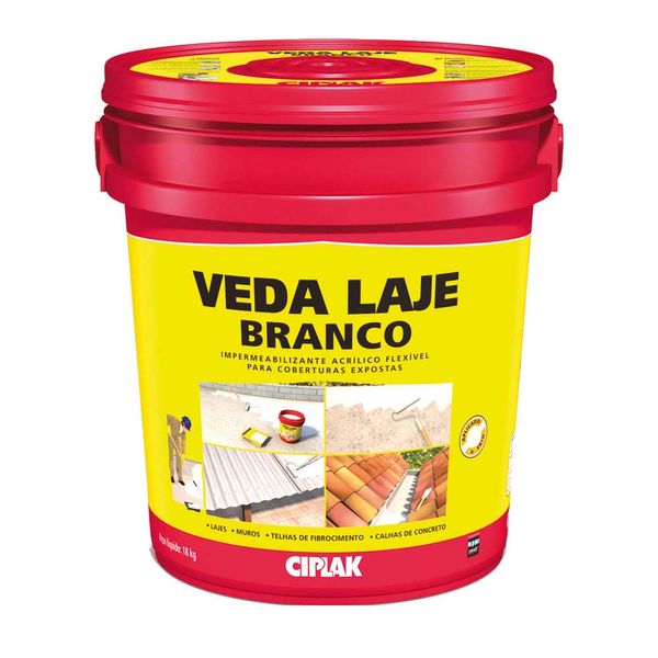 Manta Veda Laje 18kg Branco Ciplak