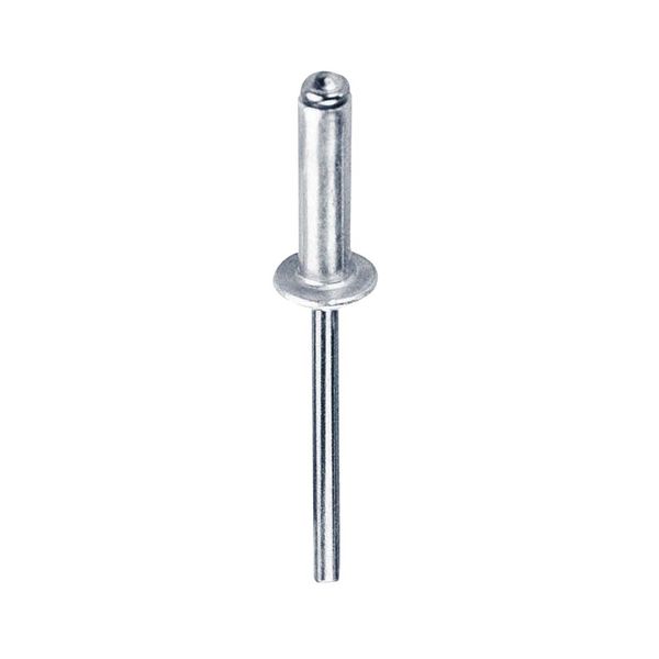 Rebite de alumínio 4x12mm com 15 unidades Bemfixa