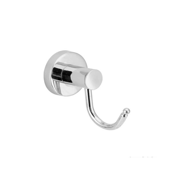 Cabide para banheiro simples Pieno cromado Forusi