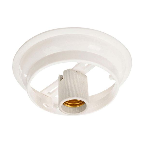 Plafonier 510 1 Lâmpada E27 60W Branco Pavilonis