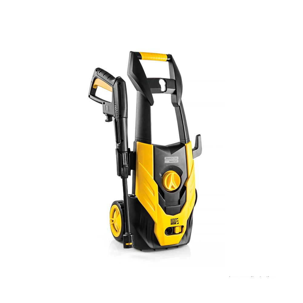 Lavadora de alta pressão para uso doméstico: como escolher? 11 Lavadora de alta pressao 127V 1400W amarela e preta Tramontina