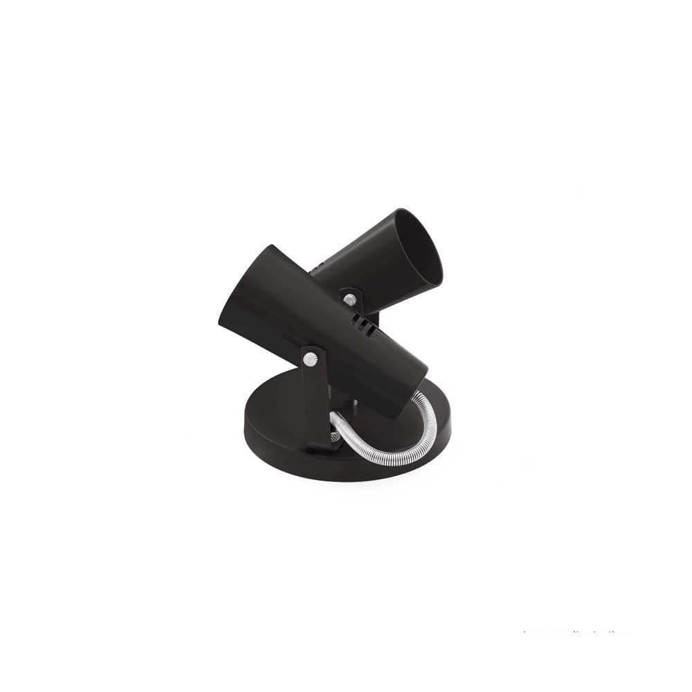 Spot Focus para 2 lampadas E27 preto Auremar