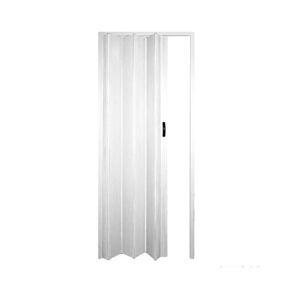Porta sanfonada de PVC 210x60cm branca Perlex