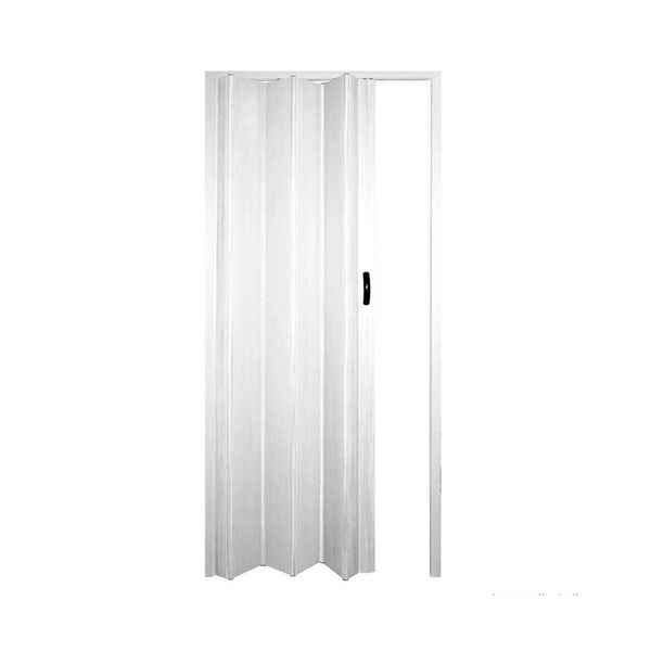 Porta sanfonada de PVC 210x72cm branca Perlex