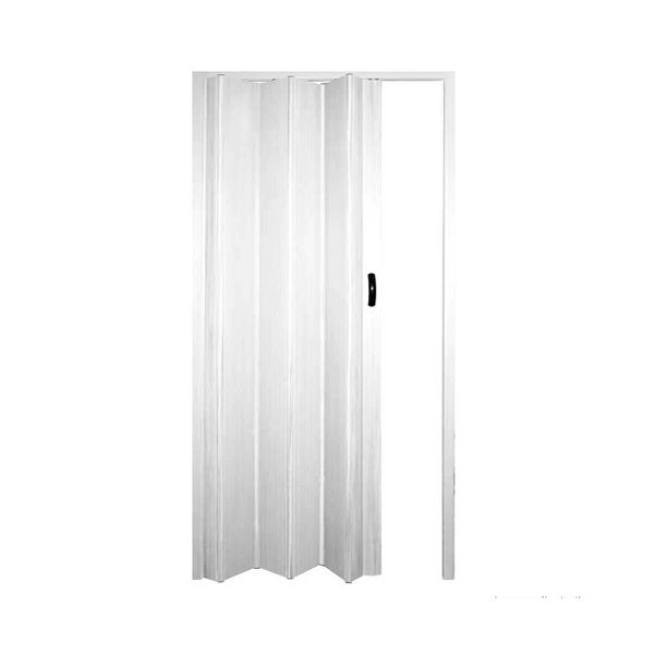 Porta sanfonada de PVC 210x84cm branca Perlex