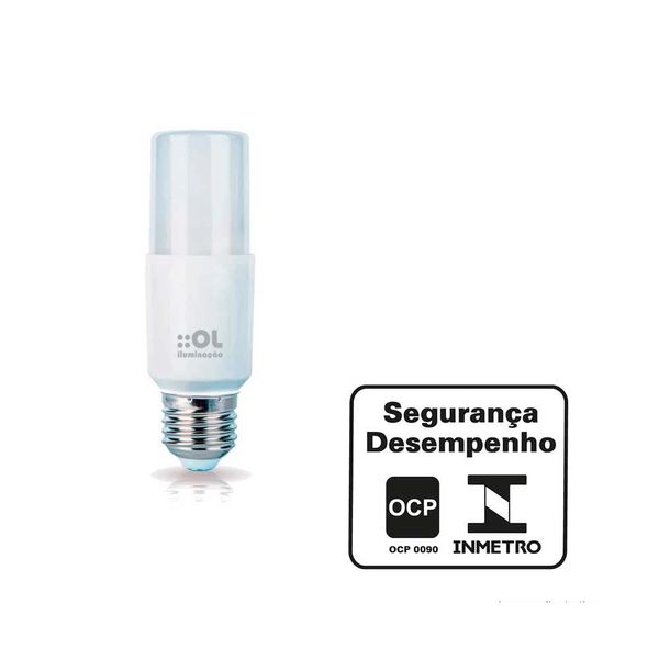 Lâmpada LED Compacta 15W 3000K bivolt amarela OL