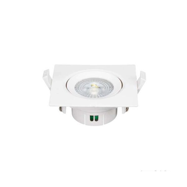 Spot LED quadrado 5W 3000K bivolt OL