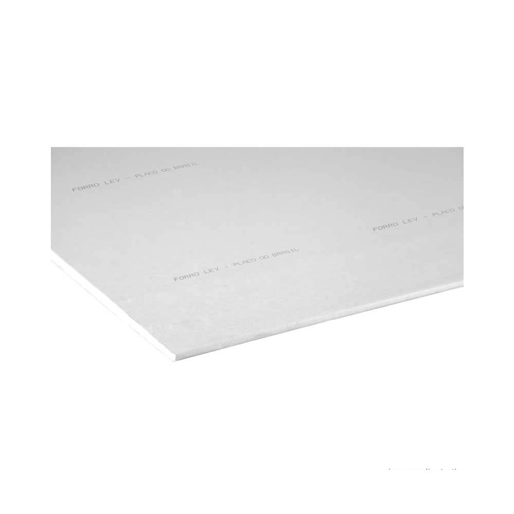 Veja quais os principais tipos de forro e como escolher o melhor para sua casa 12 Placa de gesso leve para forro 125mm 120x180cm Placo