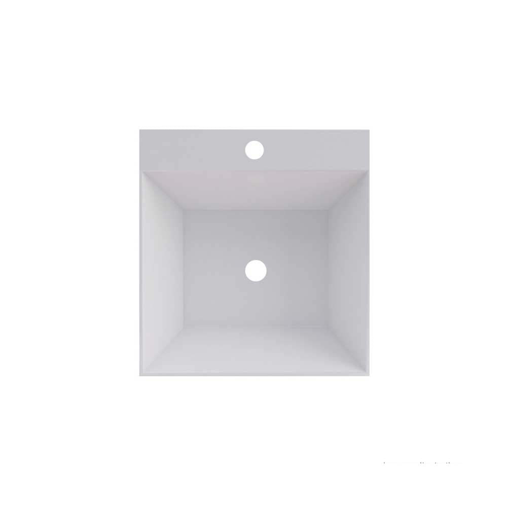 Cuba De Sobrepor Quadrada Com Caixa Cubo 35x37cm Branca Cozimax Cuba De Sobrepor Quadrada Com Caixa Cubo 35x37cm Branca Cozimax