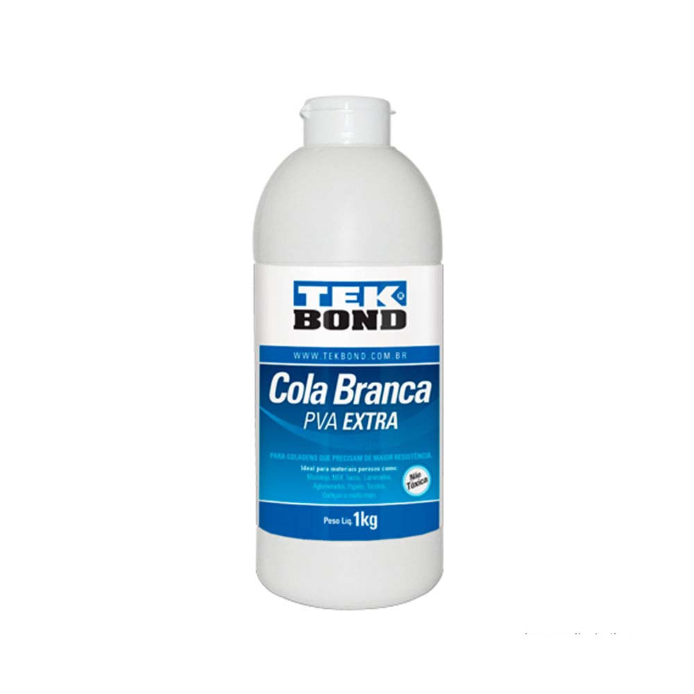 Cola branca pva extra 1kg Tekbond