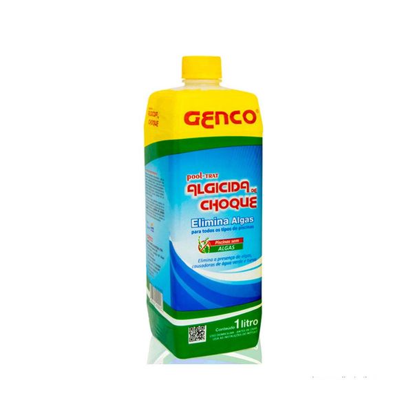 Algicida de choque para piscina 1L Genco