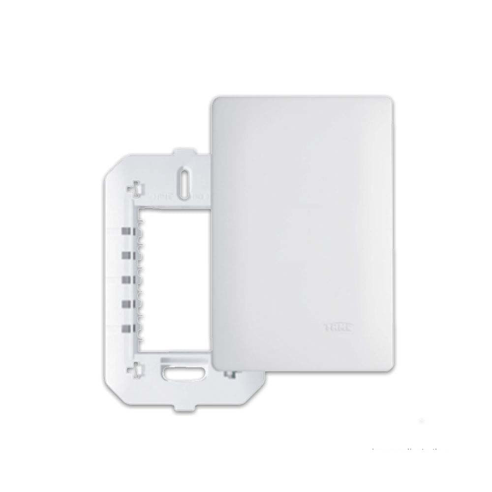 Voltagem 110V ou 220V? Entenda as diferenças e saiba o que é melhor para sua casa 7 Placa com suporte 4x2 cega Habitat branca Fame