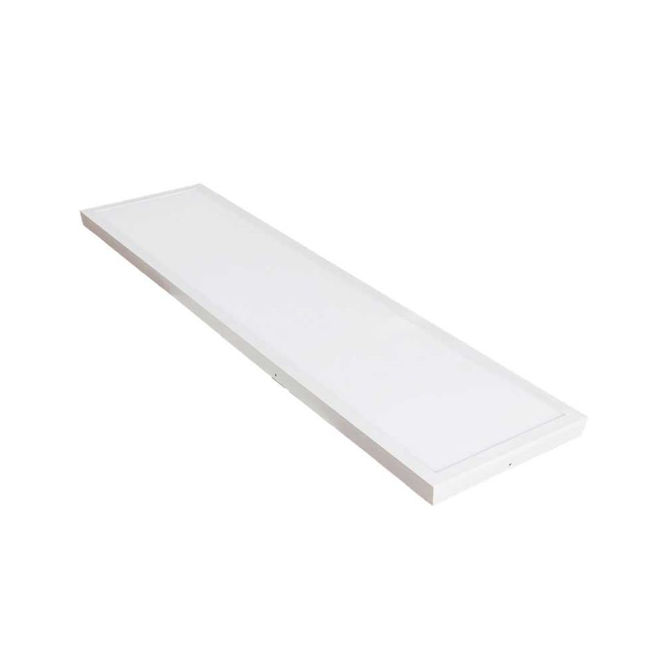 Painel Led De Sobrepor 31x125cm Retangular 40w 6500k Branco Slim Painel Led De Sobrepor 31x125cm Retangular 40w 6500k Branco Slim