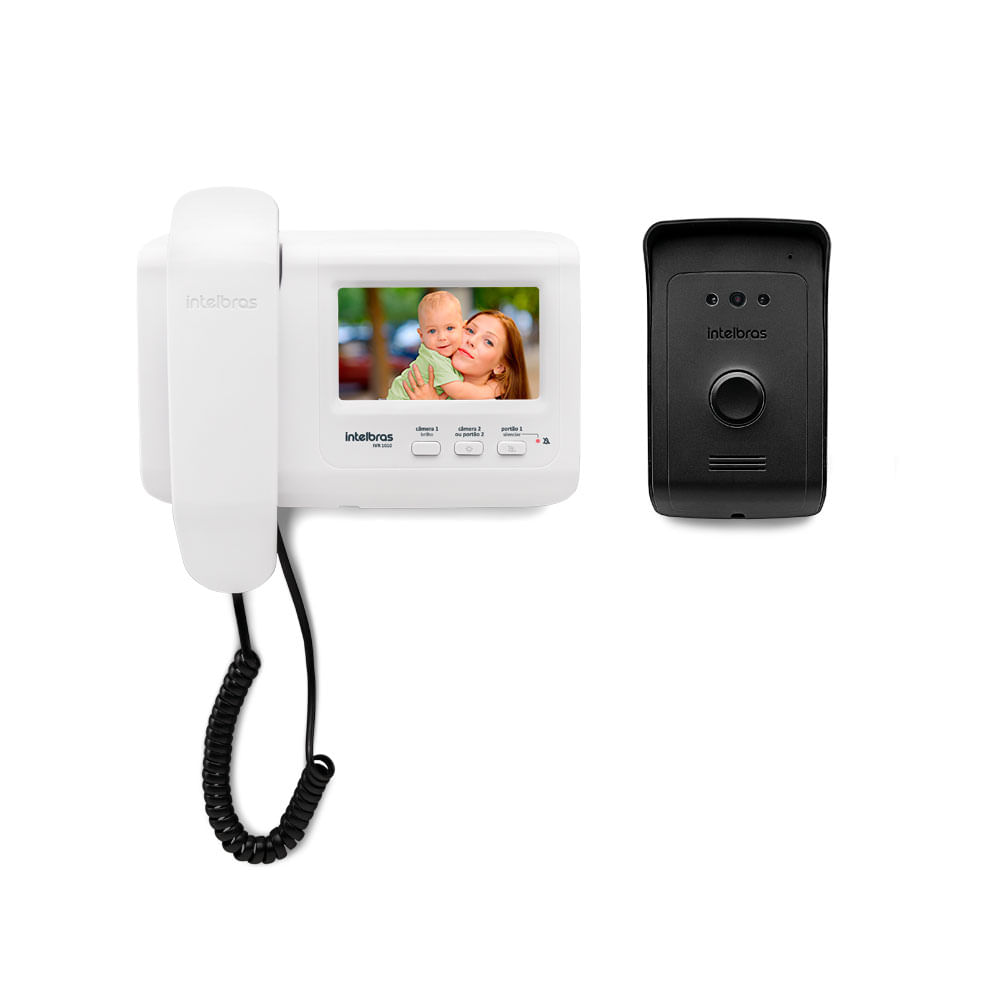 Segurança Residencial: Descubra quais dispositivos podem proteger seu lar 6 Video porteiro com display 43 IVR 1010 Intelbras
