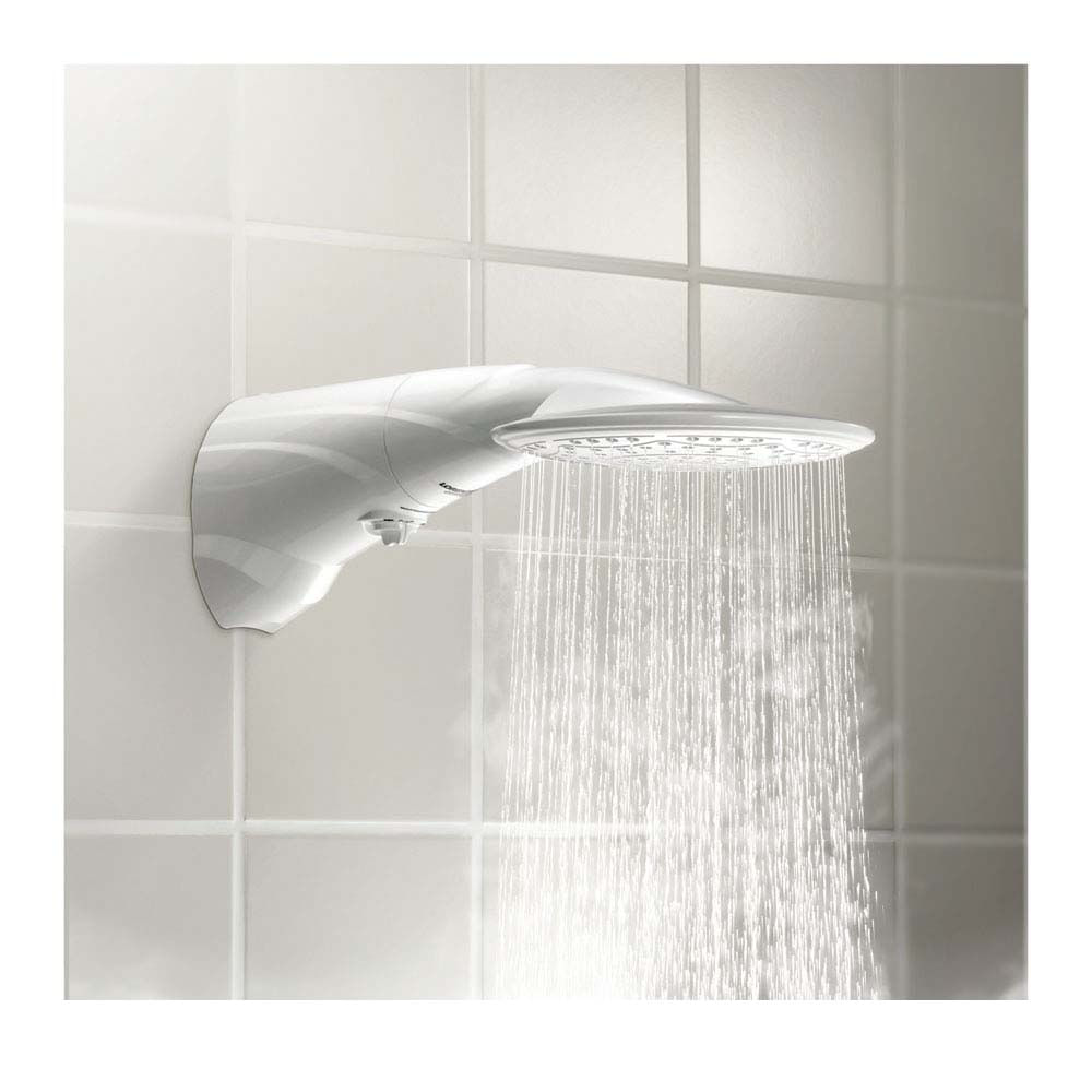 Conheça os diferenciais de diversos modelos de chuveiro eletrônico e escolha o melhor para você 9 Chuveiro eletronico Advanced Turbo 7500W 220V branco Lorenzetti