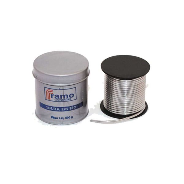 Solda em estanho 50A em fio 2,4mm Ramo