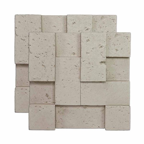 Revestimento de parede 20x20cm Tibur bege Passeio
