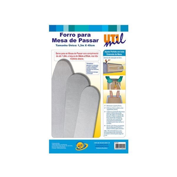 Forro Utimil de Mesa de Passar 130