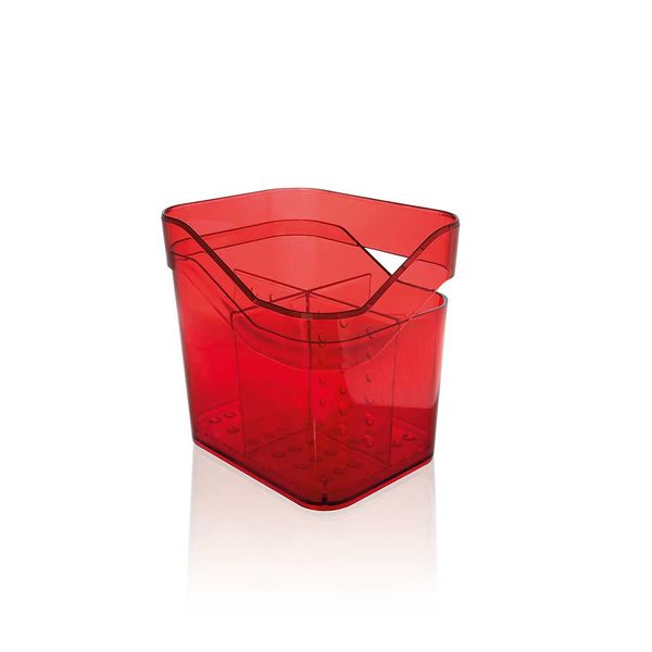 Escorredor de talheres Discovery vermelho OU