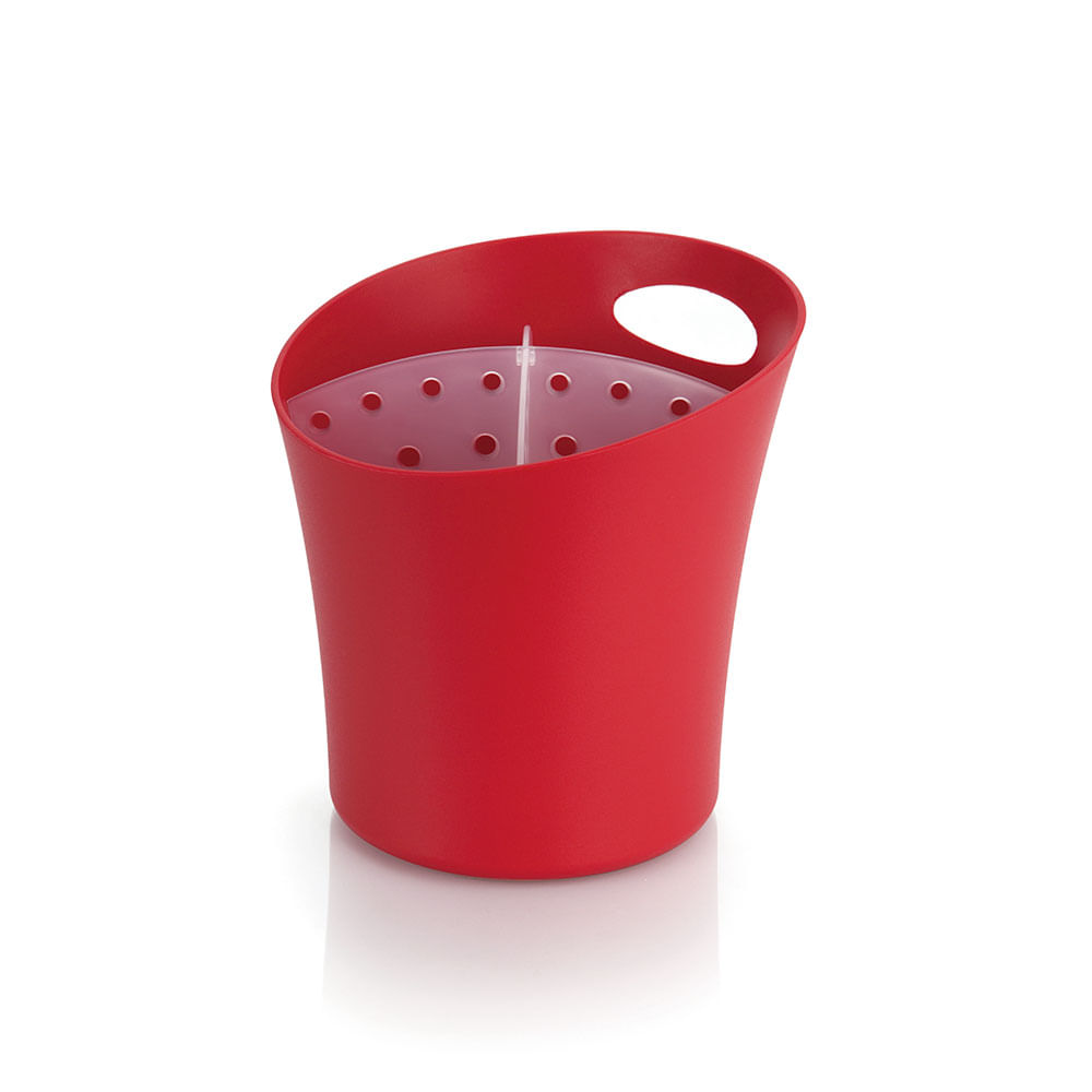 Escorredor de talheres vermelho OU (7897386719625)