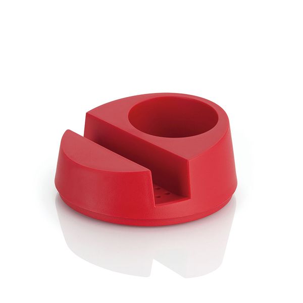 Porta detergente e esponja Glub vermelho OU