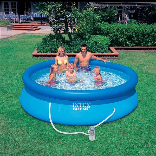 Piscina Easy Set 3.853 litros com bomba filtrante Intex