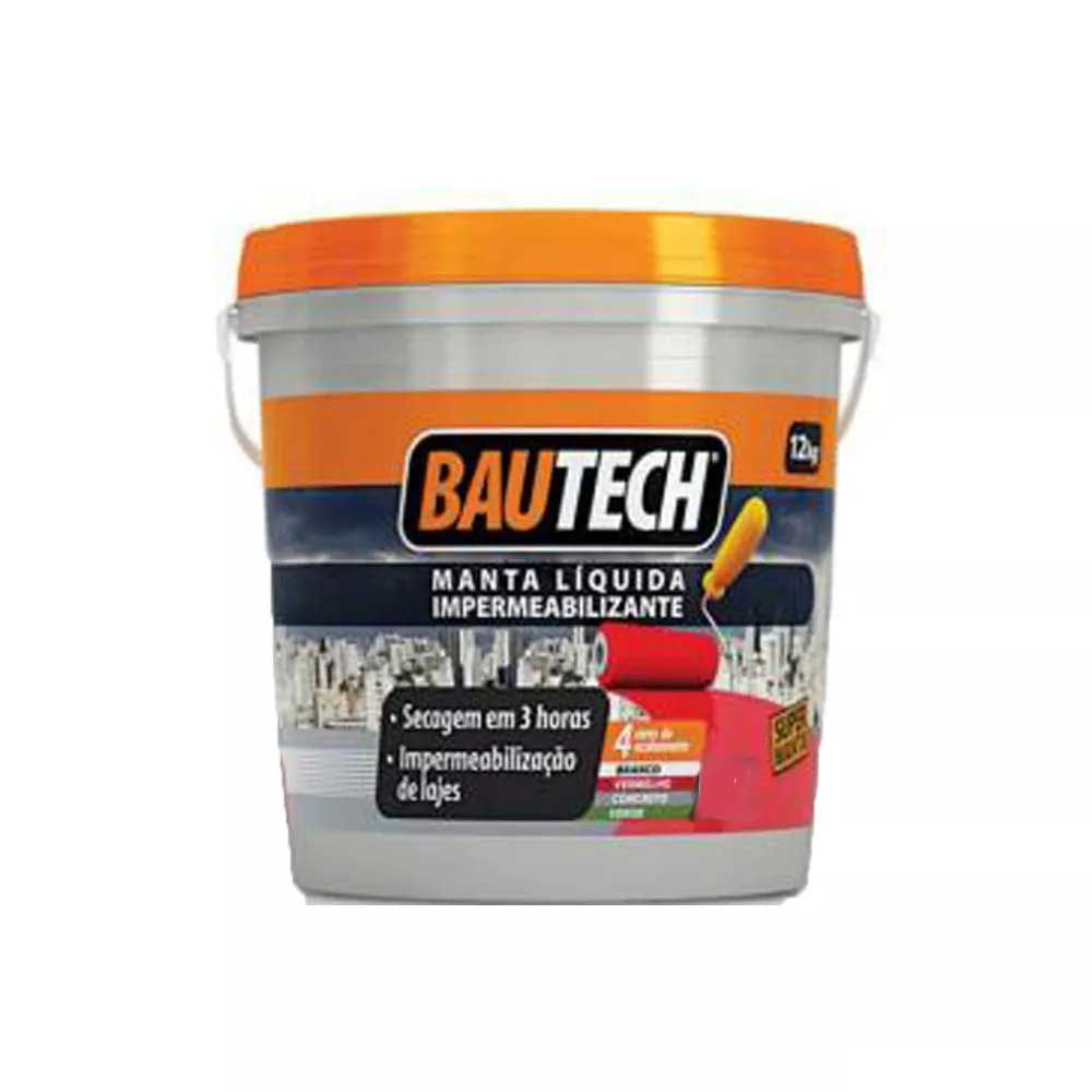 Confira quais os tipos de manta impermeabilizante e como escolher o melhor 12 Manta liquida 4 Kg Concreto Bautech