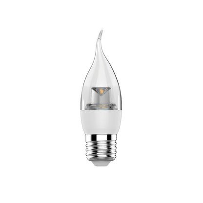 Lâmpada LED vela chama E27 bivolt 3.5W 3000K amarela 260lm Osram