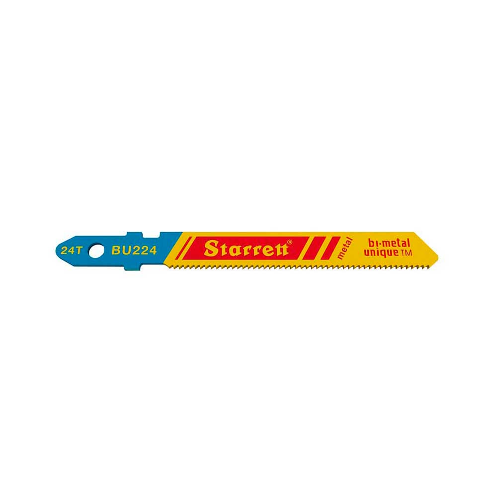 Lâmina de serra tico-tico para metal 51x7,5x1mm 24 dentes BU224-2 Starret