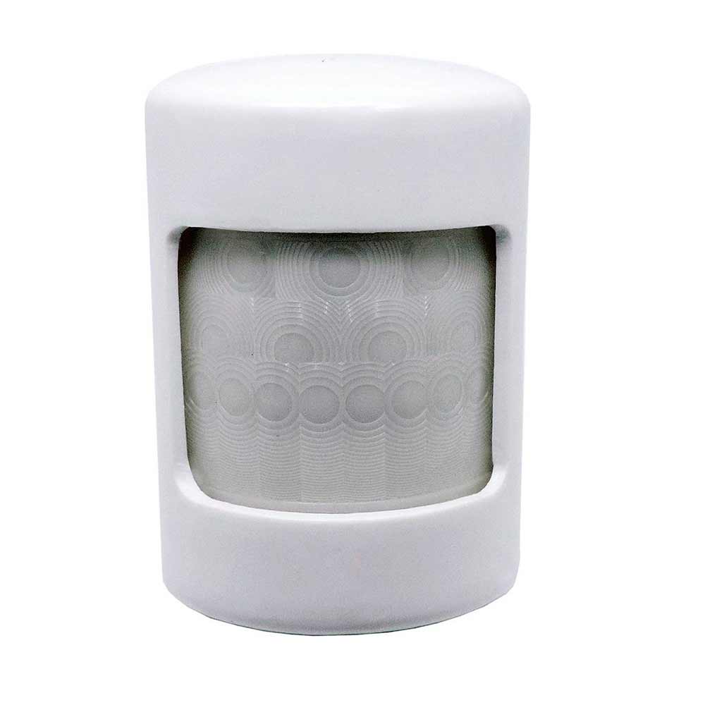 Aprenda como instalar um sensor de presença corretamente 16 Sensor de presenca sem fio branco Guardiao ON