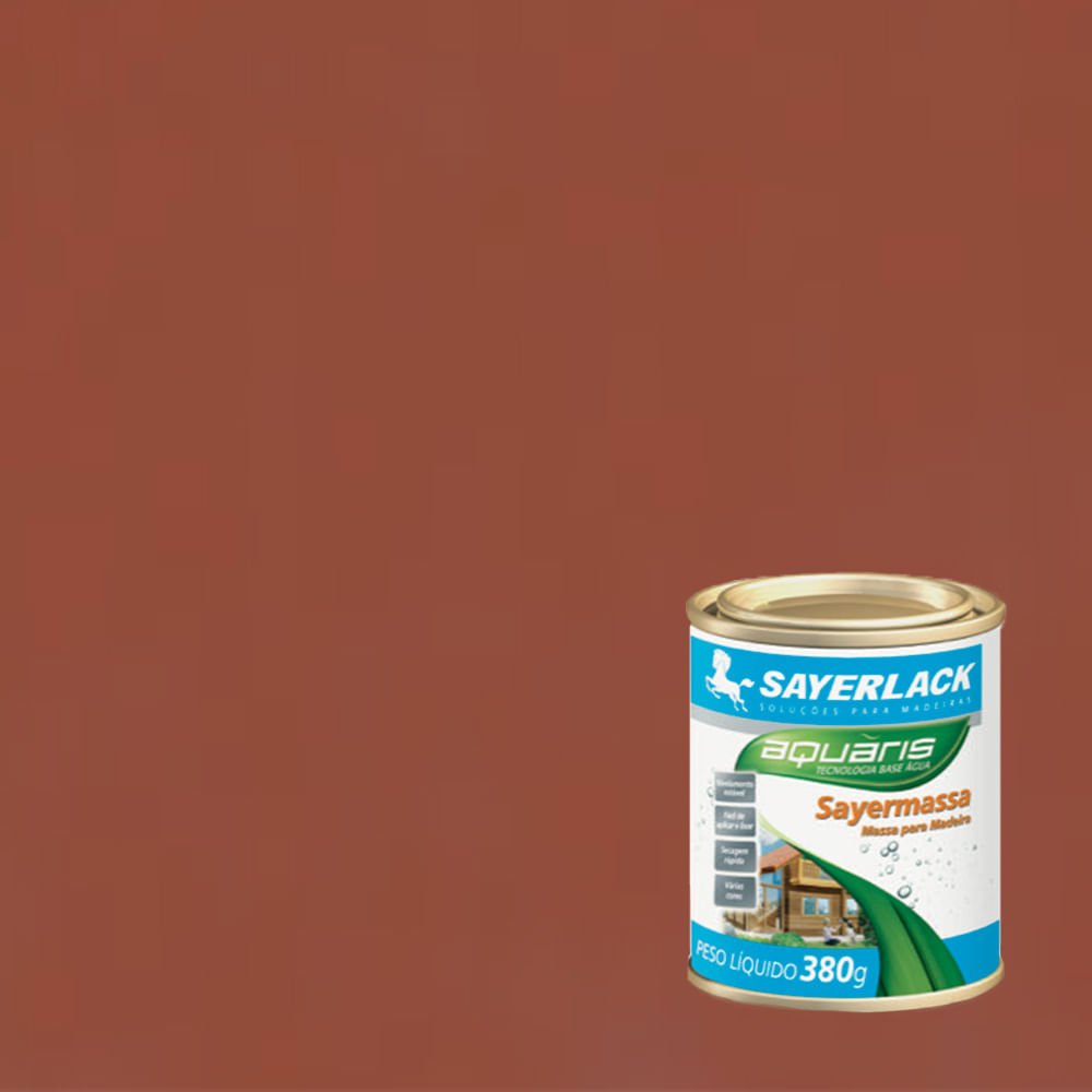 Passo a passo para usar massa para madeira 1 Massa para madeira Ipe 225ml Sayerlack