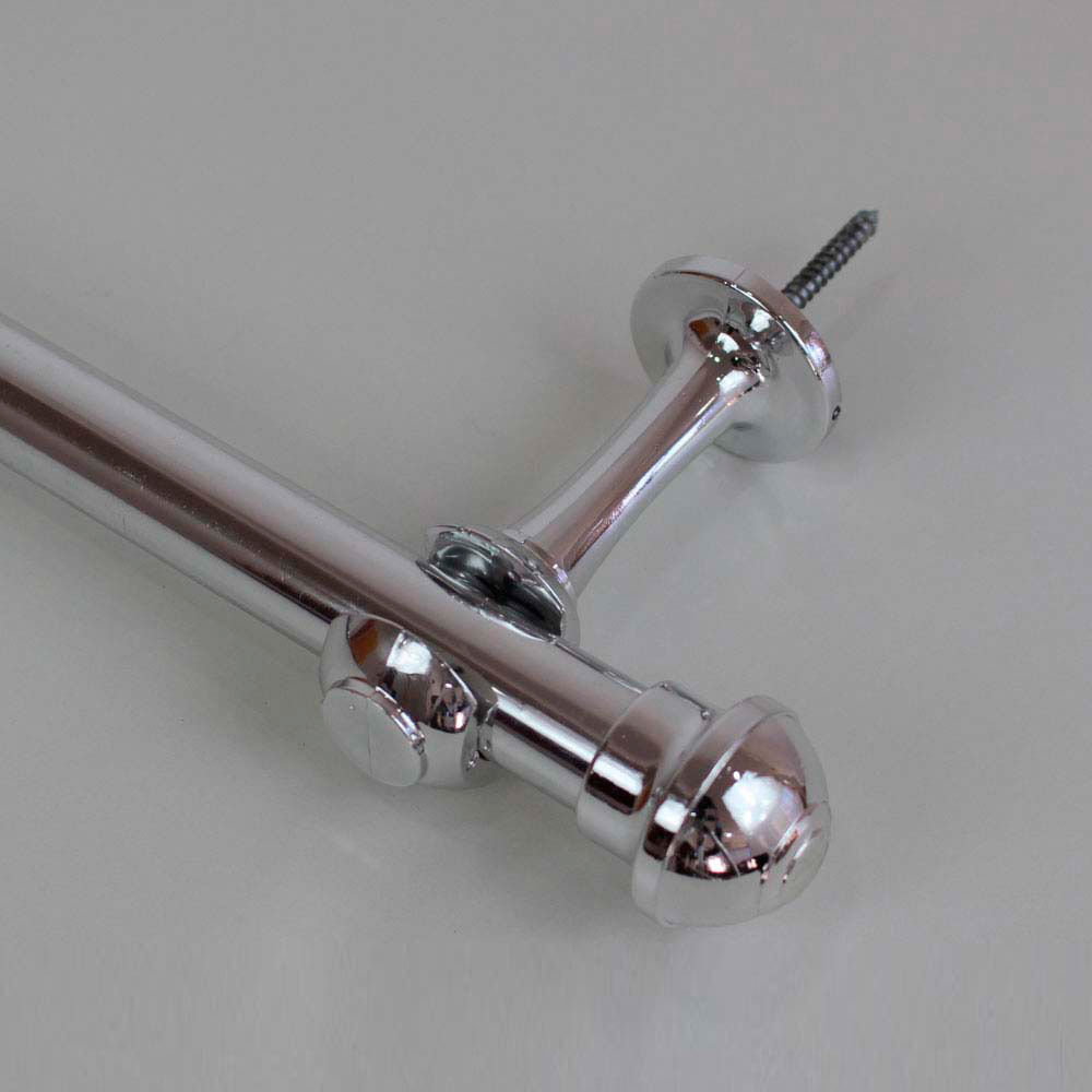 Dicas de como escolher a cortina ideal para seu lar 12 Varao para cortina 19mm x 2 metros cromado Perfitec