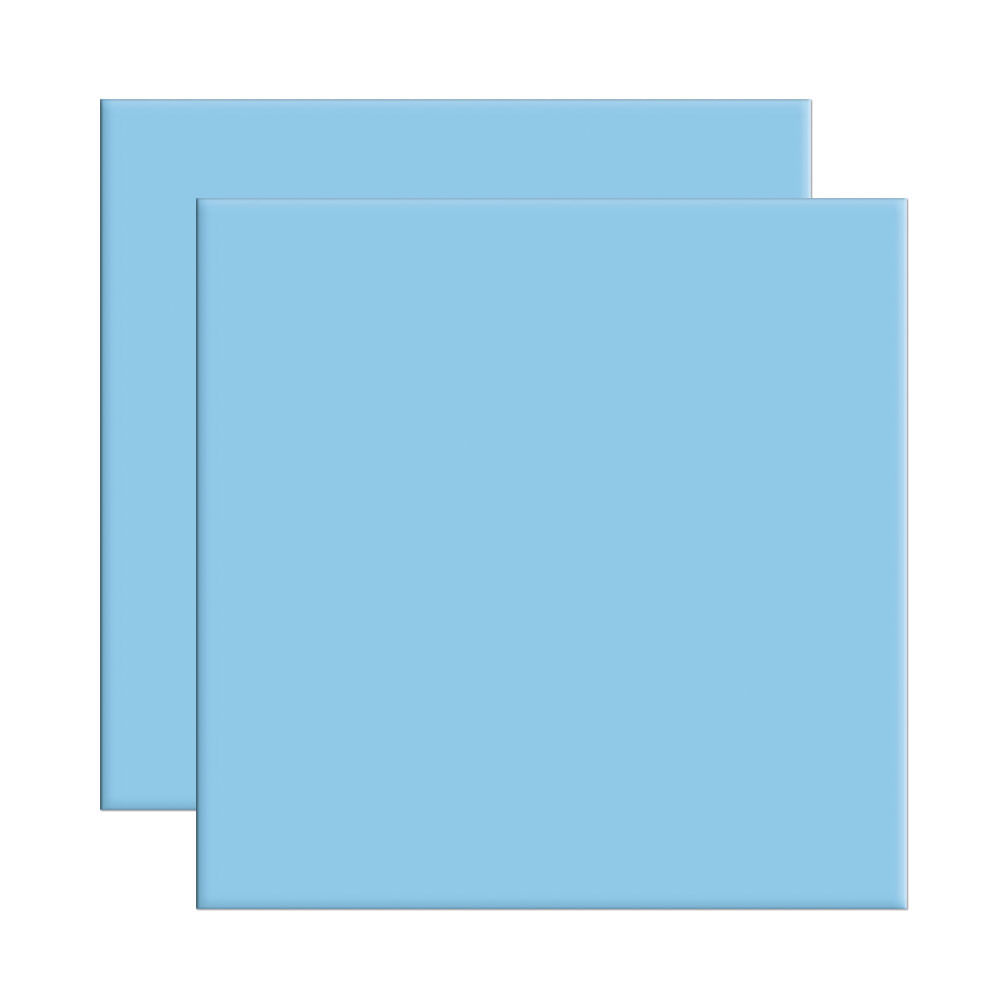 Revestimento para piscina: conheça os principais 6 Revestimento de parede Fachada brilhante bold 155x155cm azul piscina Ceral